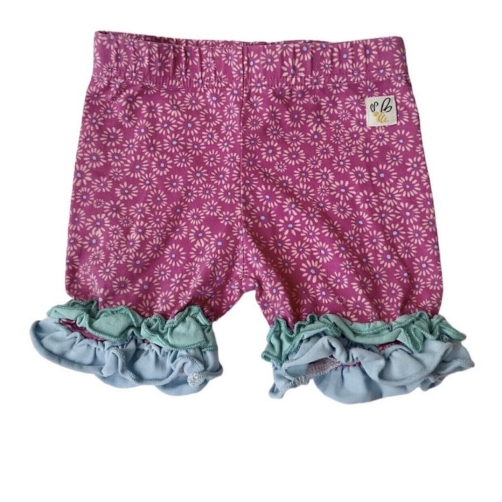 Wildflowers Floral Ruffle Shorties Size 2